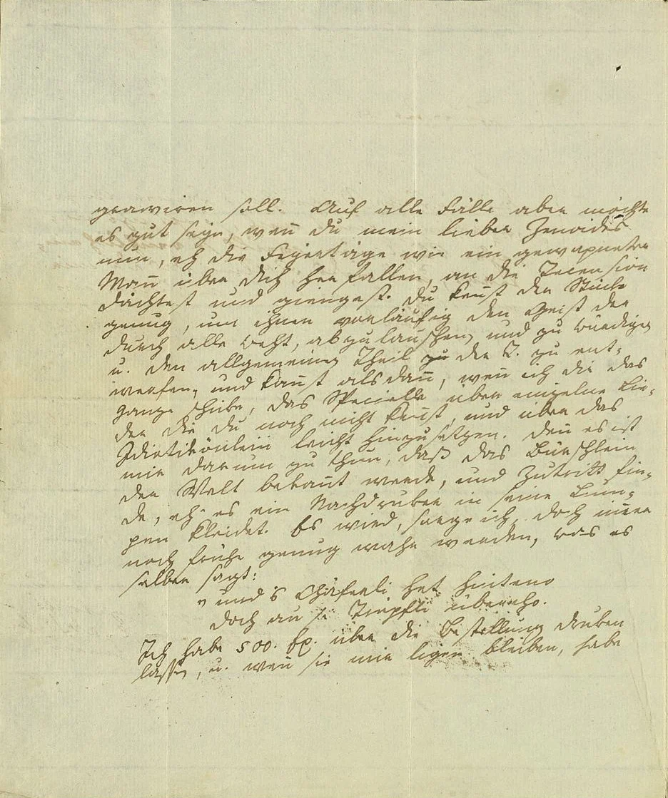 Brief Johann Peter Hebels an Friedrich Wilhelm Hitzig vom 5. Dezember 1802.